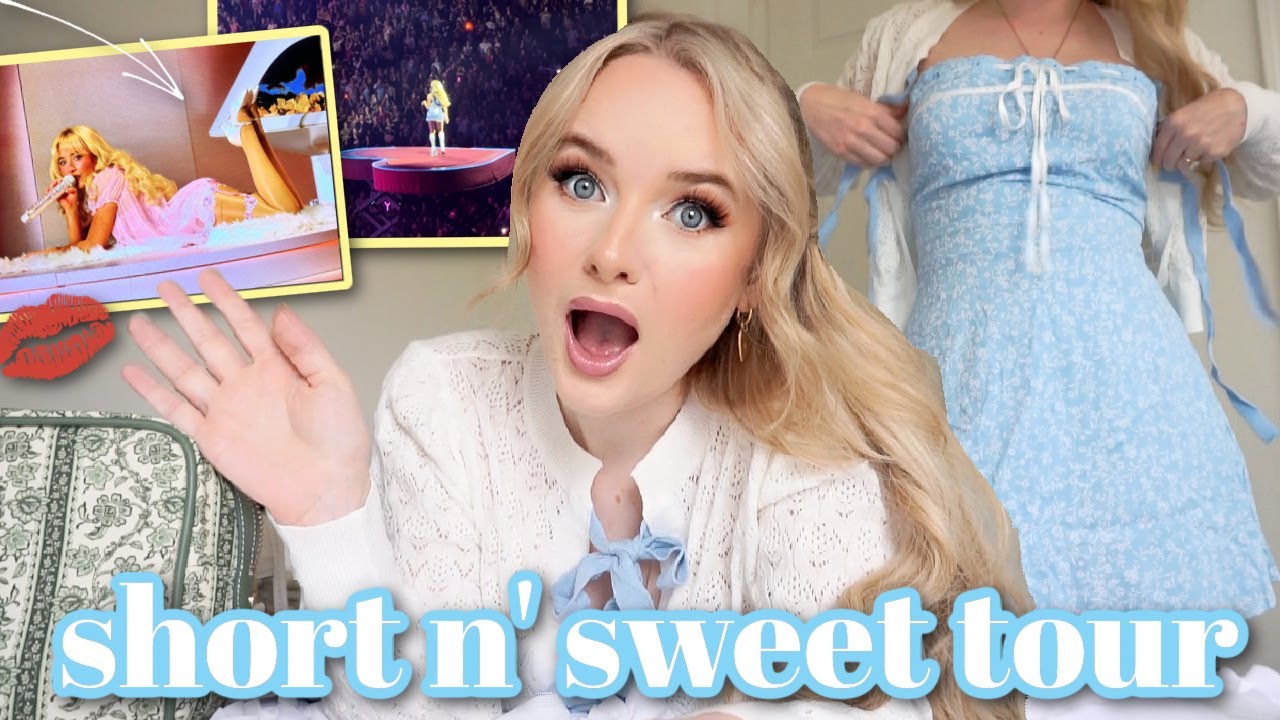 Видеоблог концерта тура Сабрины Карпентер Short N' Sweet 💙💋✨