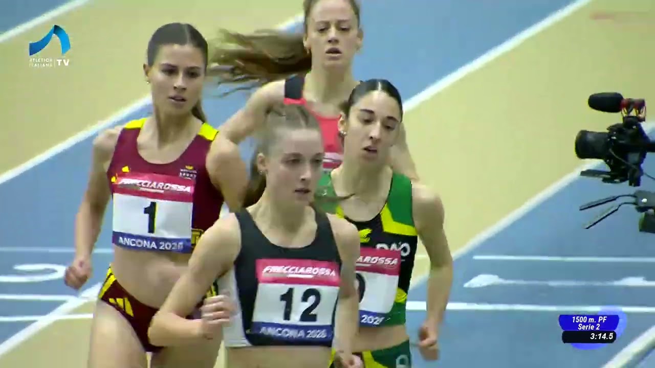Campionati italiani U23 Indoor 7/2/2026 | 1500 F | Vince Valeria Minati