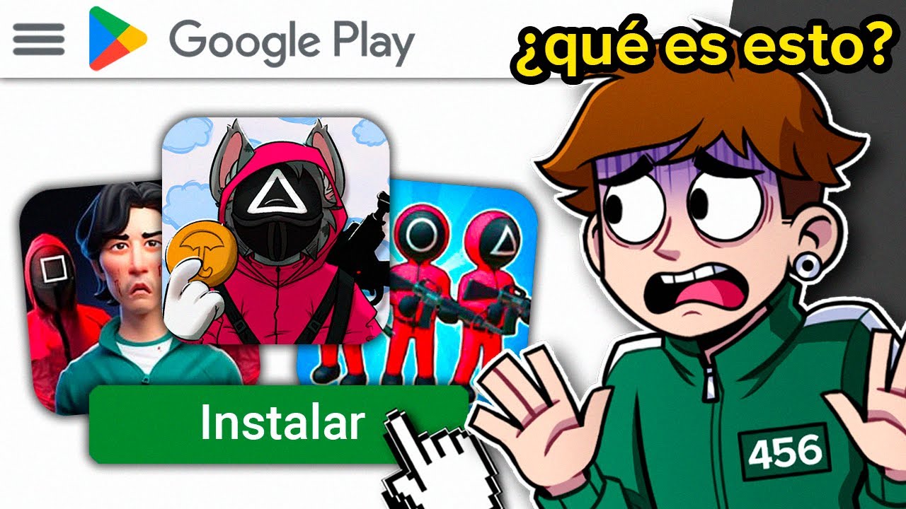 Probé Copias Raras De Los Juegos Del Calamar