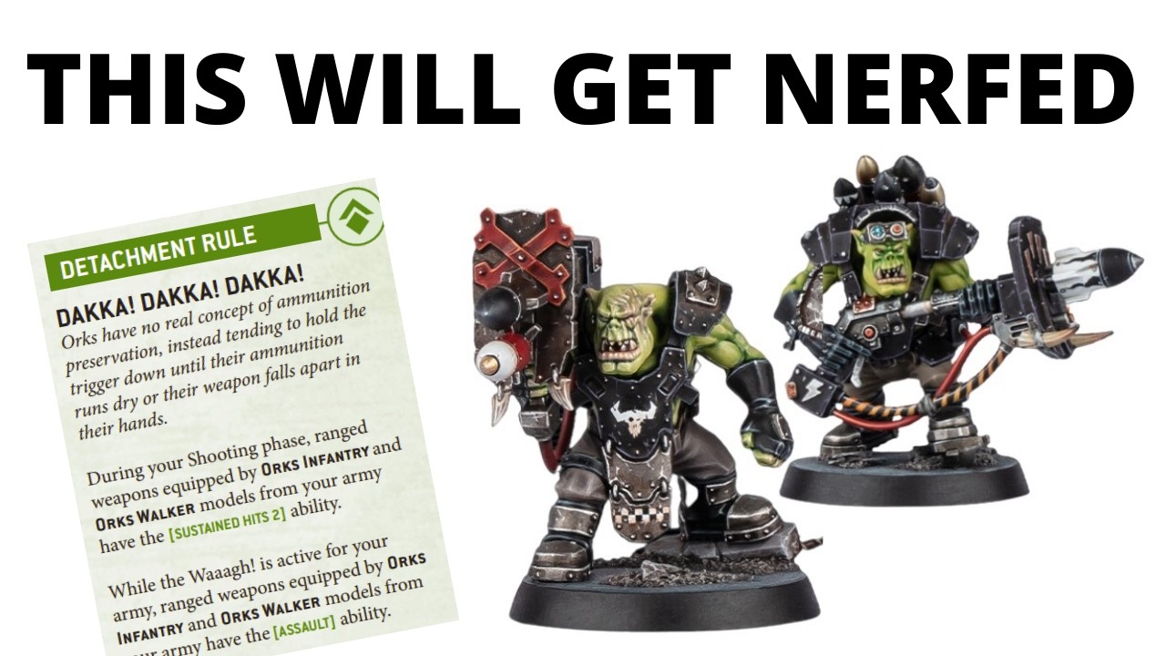 Is this the most BROKEN Army in 40K Right Now? Why the More Dakka Detachment is So Scary...