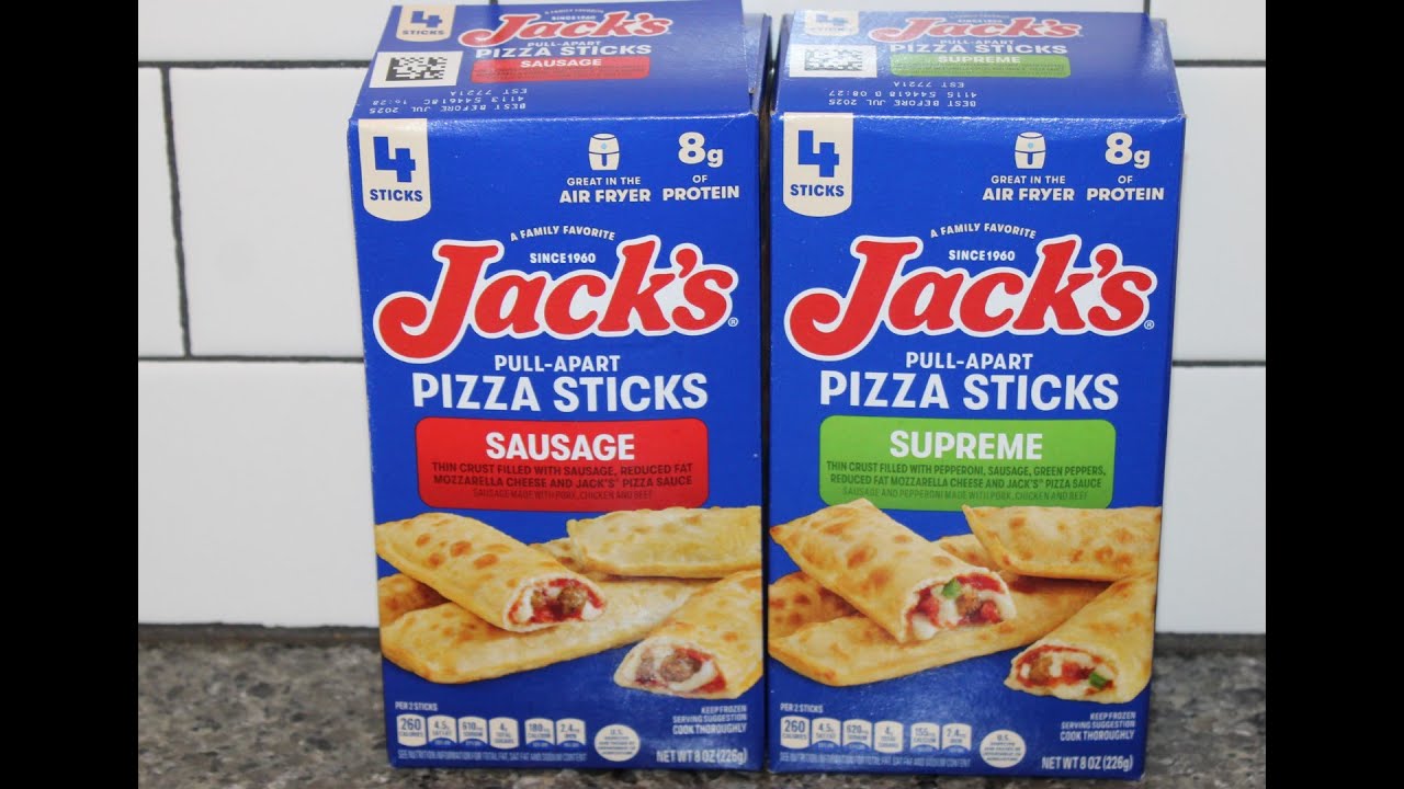 Jack’s Pull-Apart Pizza Sticks: Sausage & Supreme Review