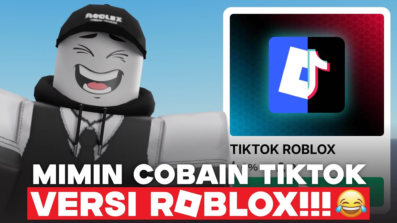 MIMIN COBAIN TIKTOK TAPI ROBLOX!! INI GAME APAAN SIHH??