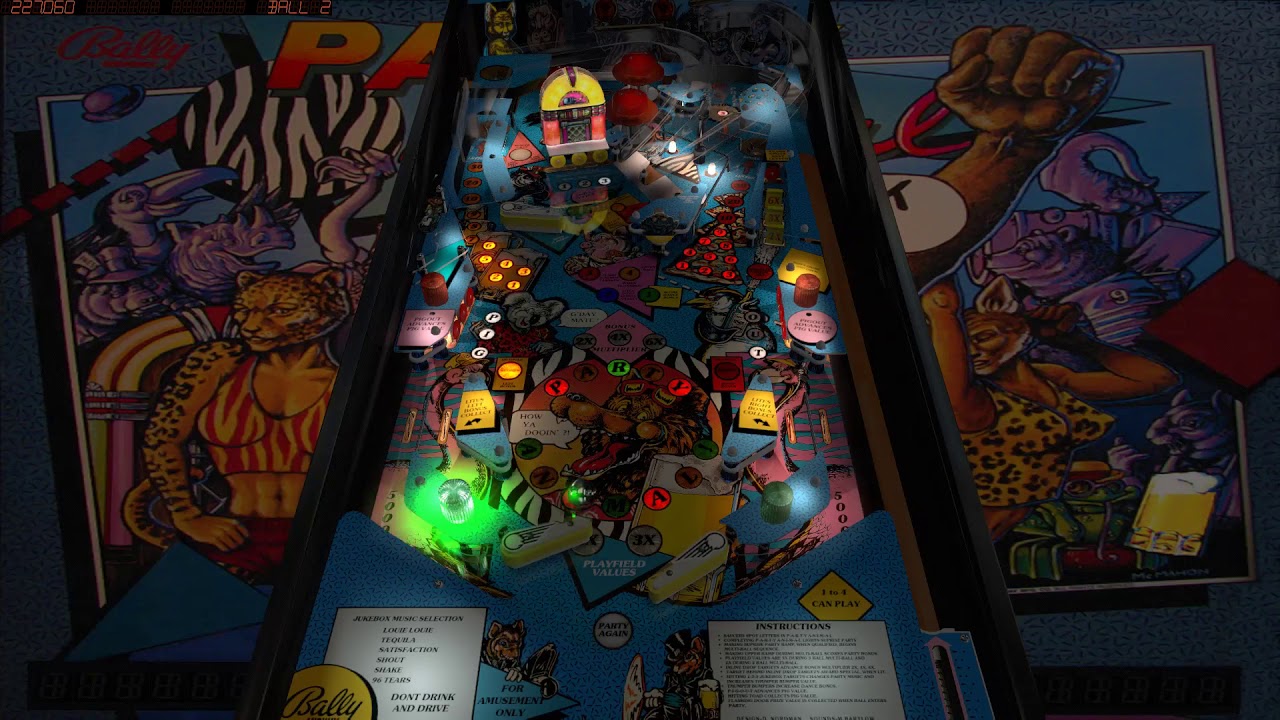 Party Animal Pinball VPX
