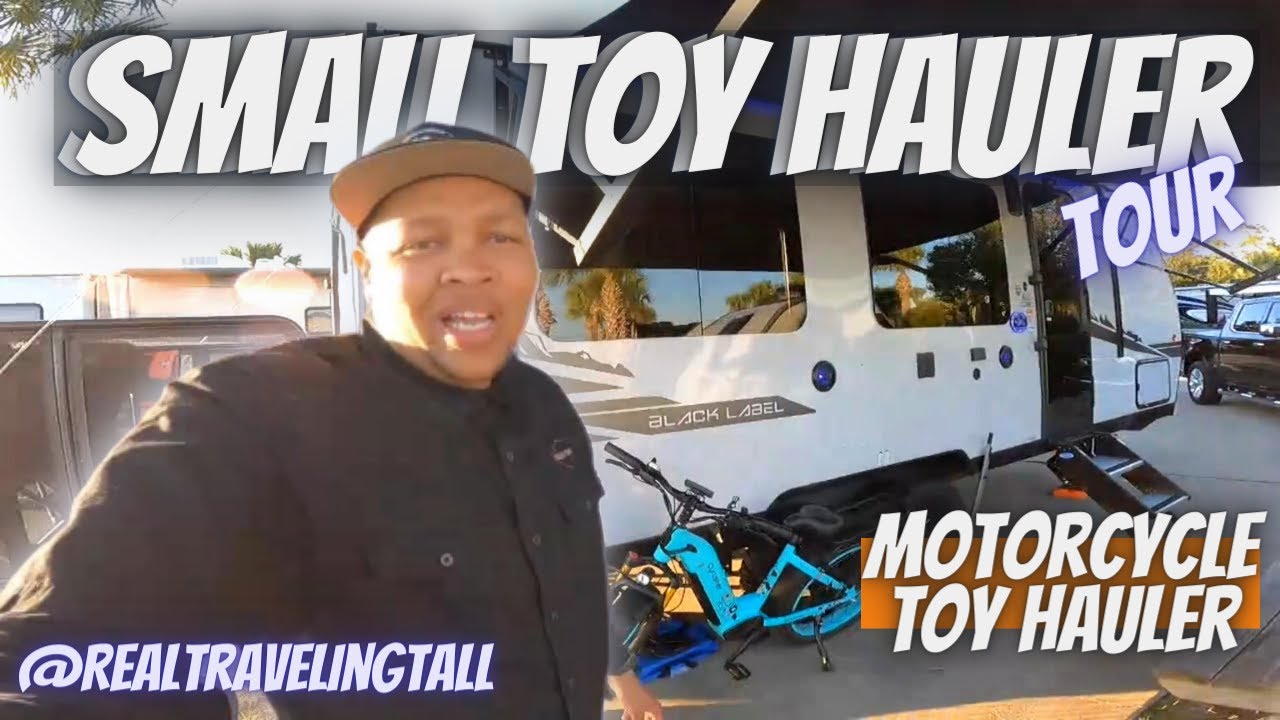 My New Camper! It's A Small Toy Hauler