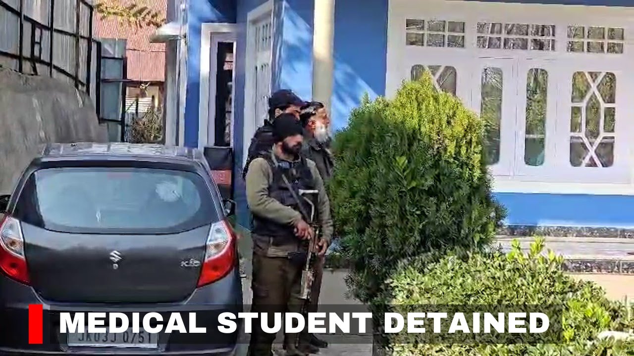 Qazigund: UP Police Detains Medical student Mohammad Arif