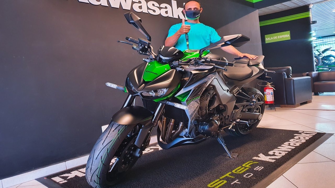 EMOÇÃO PURA!! Tirando a Kawasaki Z1000 R Edition ZERADA da concessionária, primeira motona 0 KM