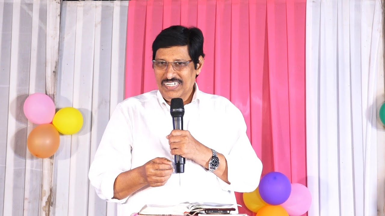 04-03-26. Ch.చిన్న రాజ్ కుమార్ కుటుంబం వారి కృతజ్ఞత కూడిక. A.వేమవరం. Bro.A.S.P Garu