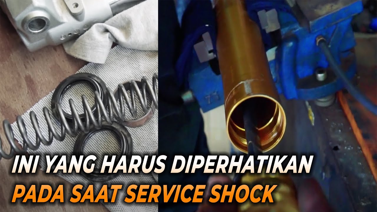 TUTORIALPERAWATAN SHOCK USD CRF 150L