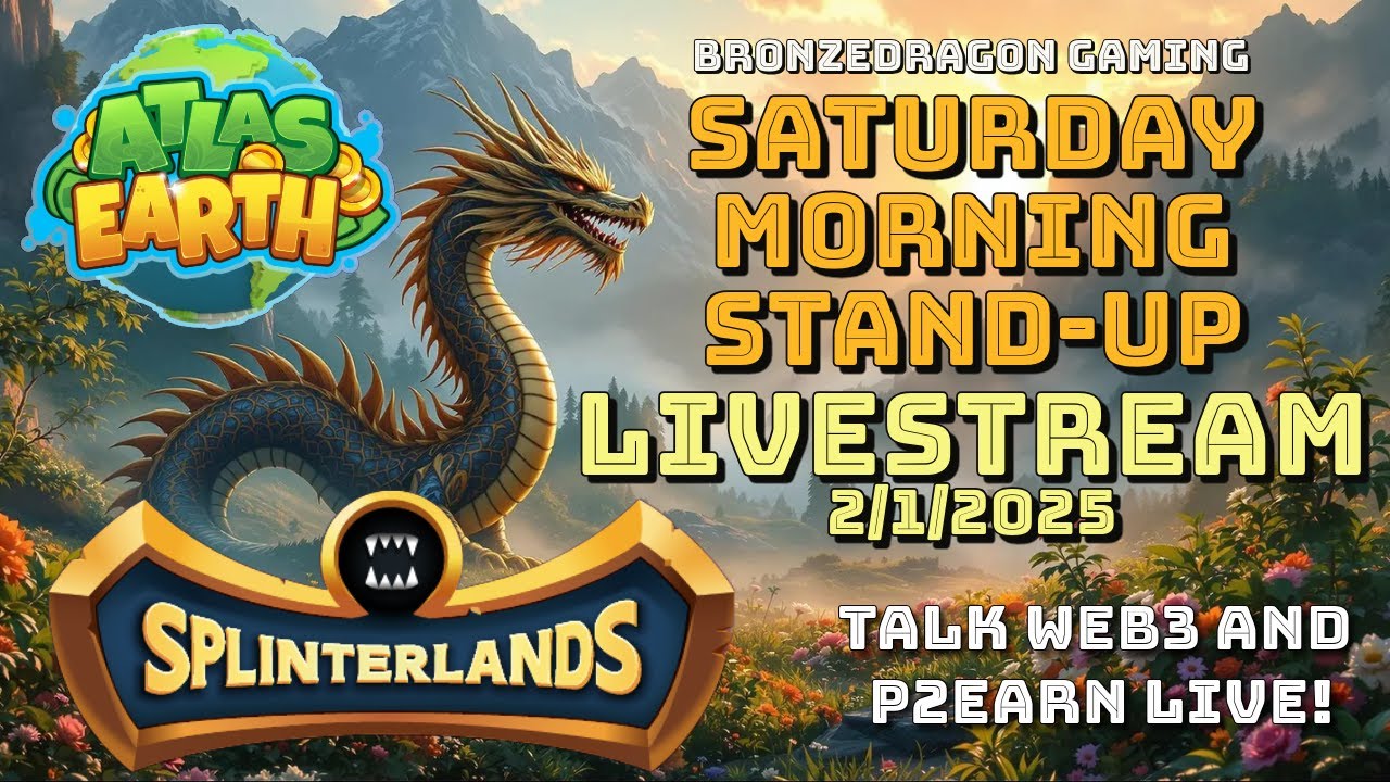 Splinterlands & Atlas Earth: The Future of Web3 Gaming & Play-to-Earn!