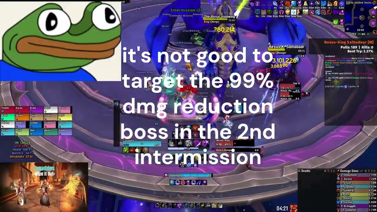 Nexus-King Salhadaar Mythic | Arcane Mage PoV (Sunfury)