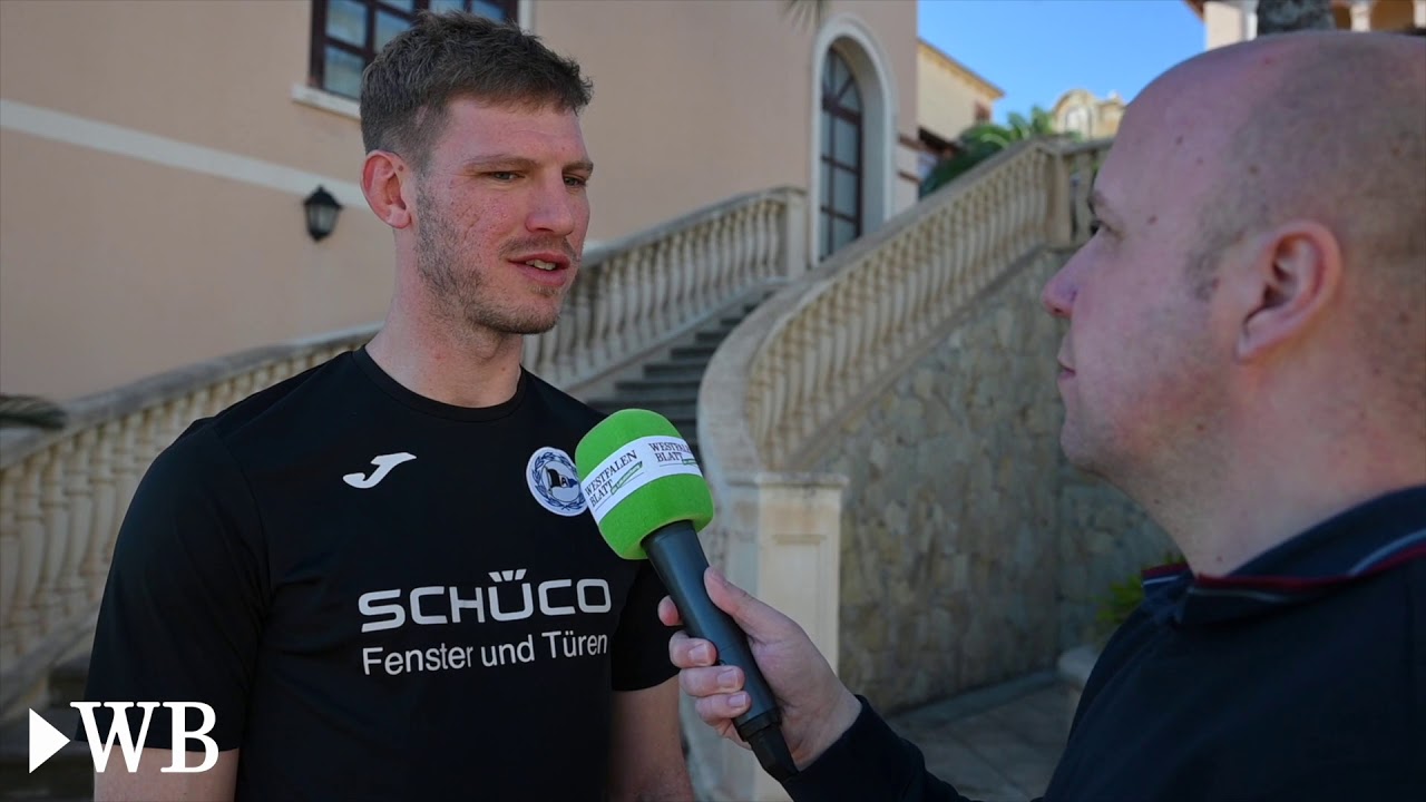 Trainingslager in Benidorm: Arminia Bielefelds Rekordtorjäger Fabian Klos im Interview