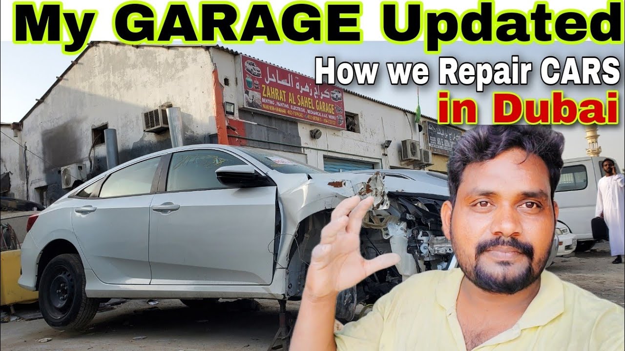 My garage updated | How we repair cars in Dubai