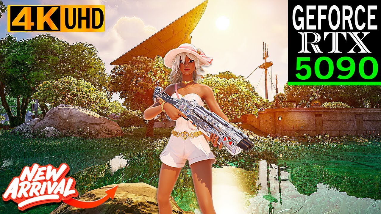 Fortnite HEARTSEEKER APHRODITE Skin Gameplay | RTX 5090 (4K Max Graphics + RTX ON) #fortnite