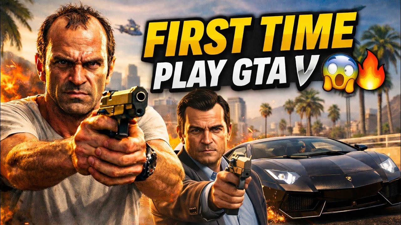 GTA 5 play plane to rob a store