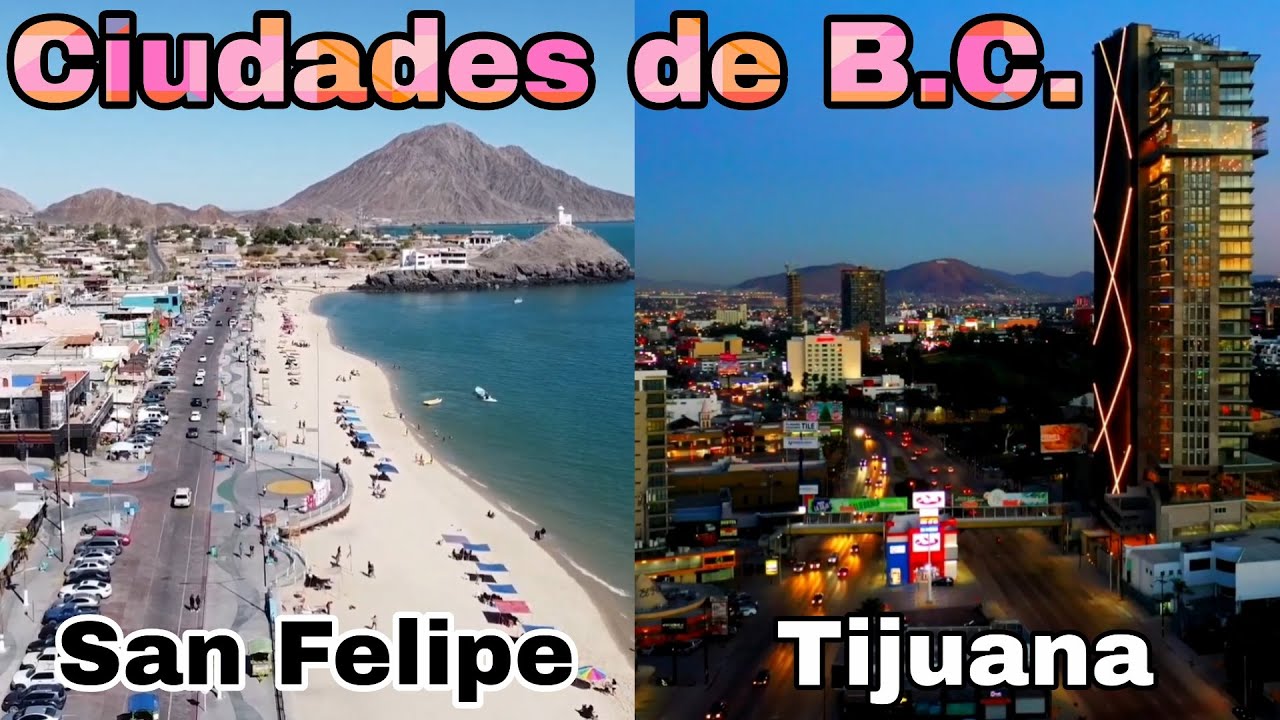 Municipios de BAJA CALIFORNIA | Tijuana, Mexicali, Ensenada, Rosarito, San Quintín, Tecate...