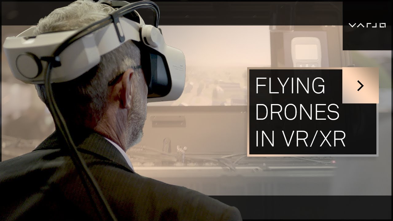 Operating drones in mixed reality | Varjo x Inzpire