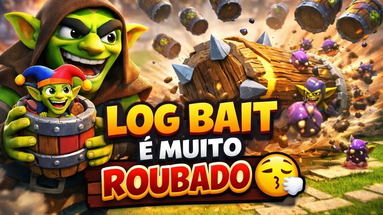 Log bait é surreal de bom!! 💯 | CLASH ROYALE #fyyy #rumoaos1000inscritos 