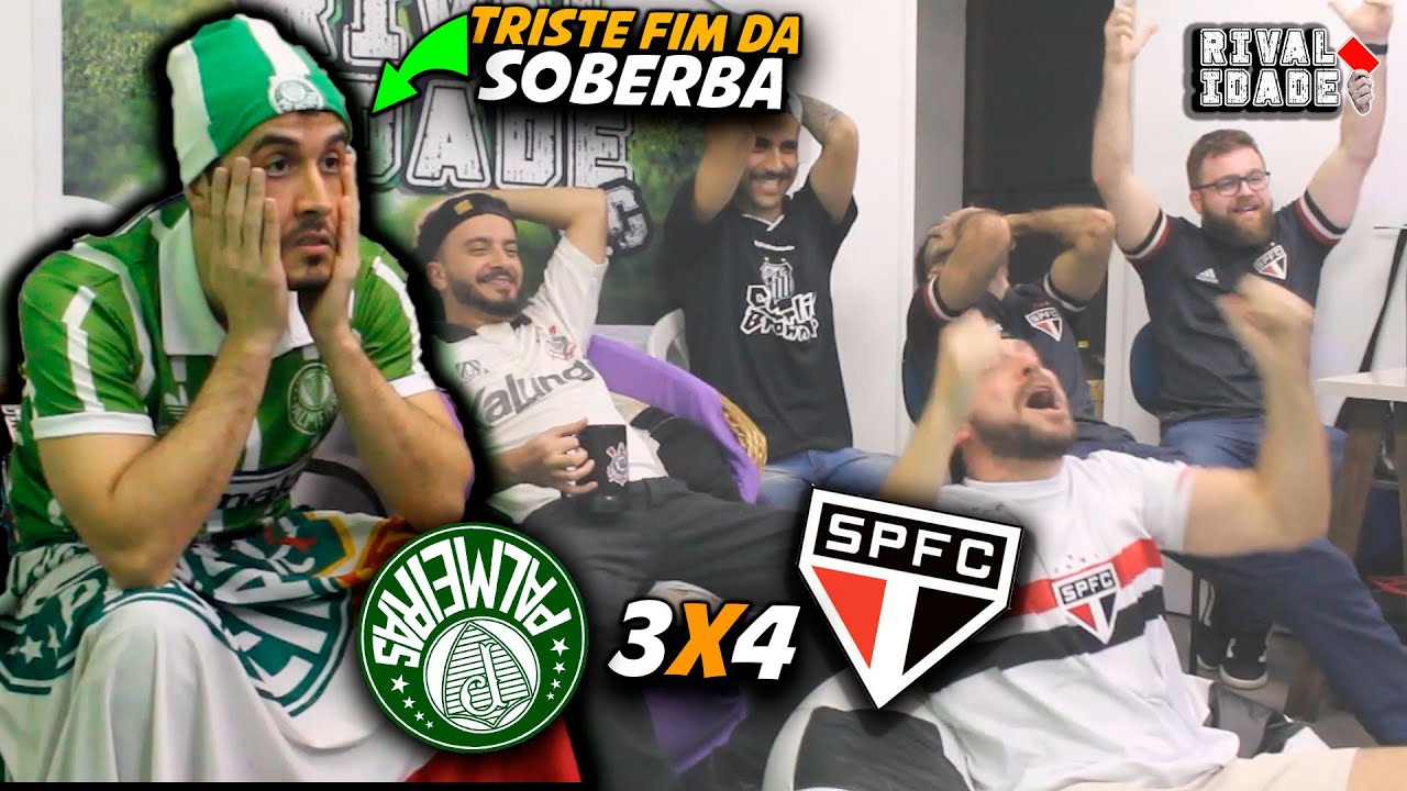 React Palmeiras 2x1 São Paulo | Melhores momentos | Oitavas de Final Copa do Brasil