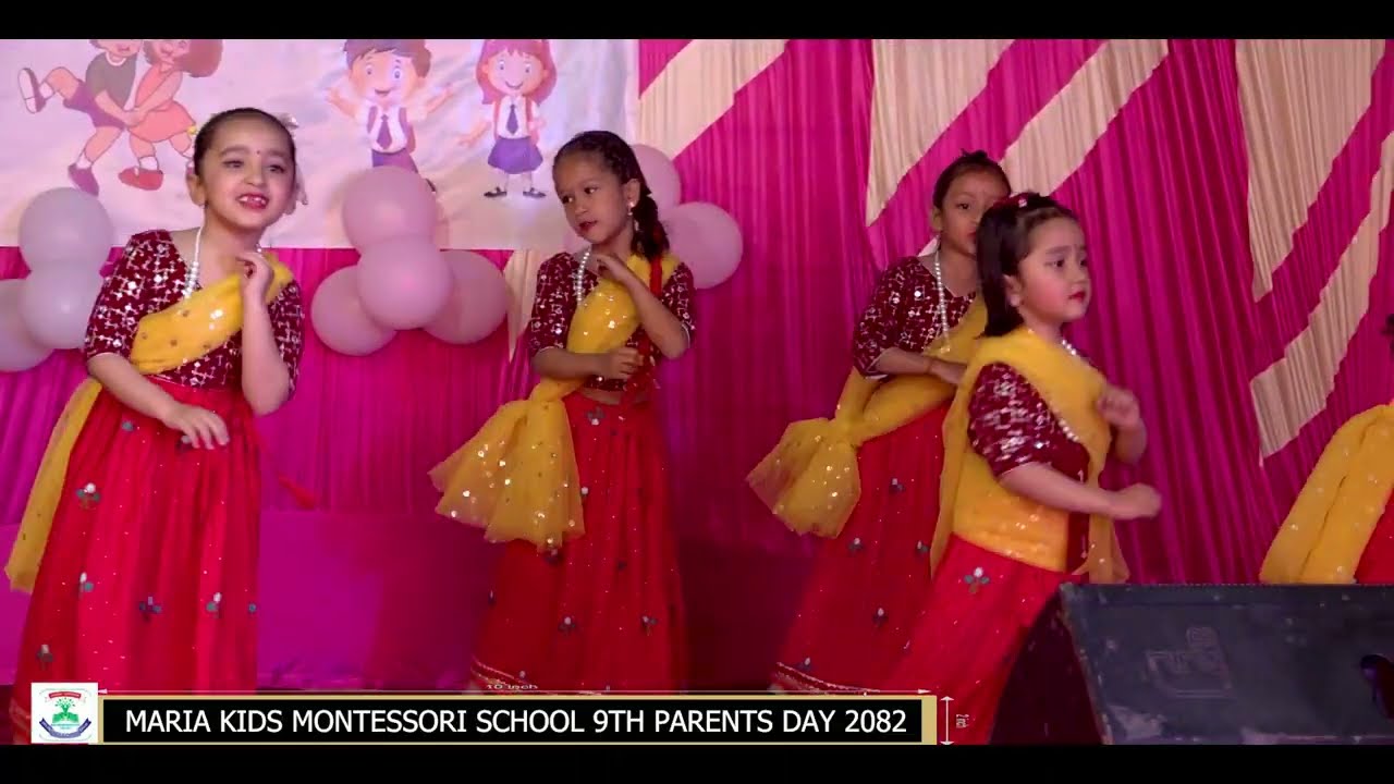 Cheuri Ko Ful Dance || Maria Kids School Parents Day 2082