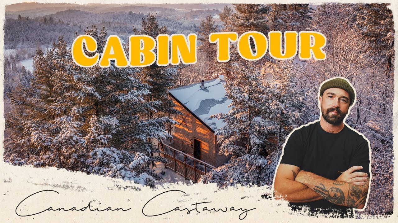 MY DREAM HOUSE - A cabin tour revealing the secrets of a life offgrid