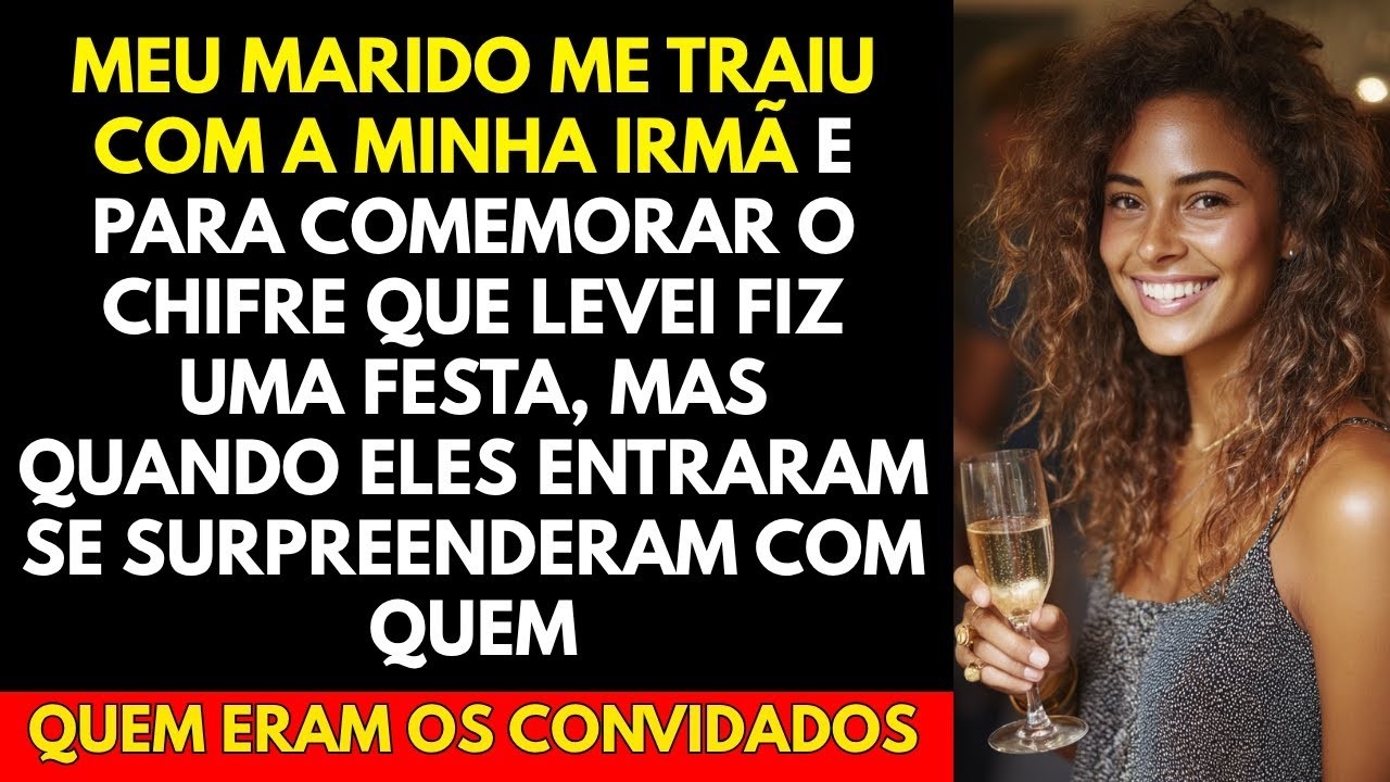 Meu Marido Me Traiu Com a Minha Irmã e Para Comemorar o Chifre Que Levei Fiz Uma Festa, Mas