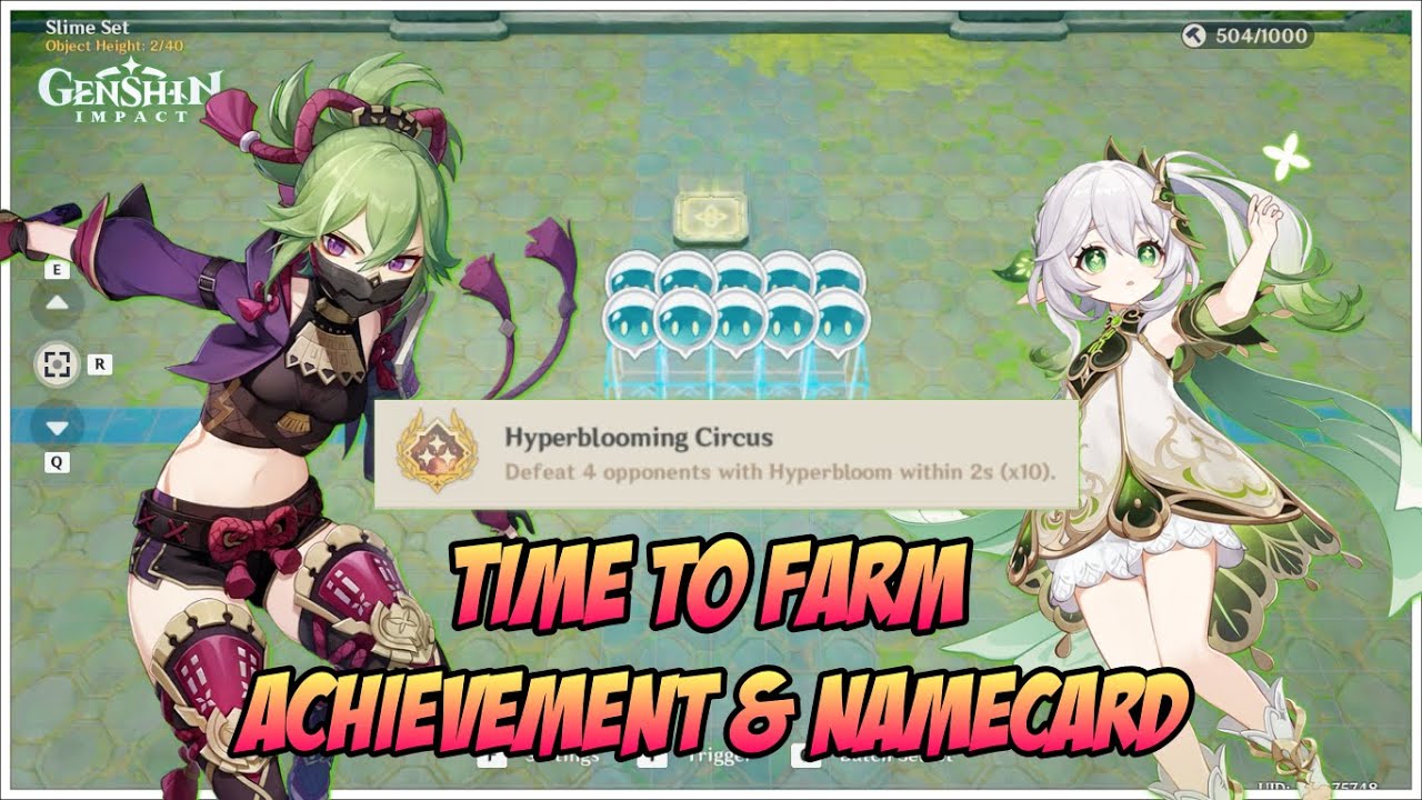 Divine Ingenuity: Hyperblooming Circus Achievement (Tips & Tricks) - Limited Event V3.7