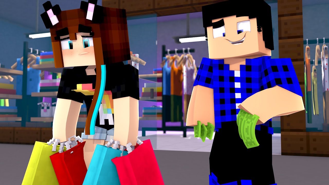 FAZER COMPRAS NUNCA FOI TÃO DIFÍCIL! - Minecraft