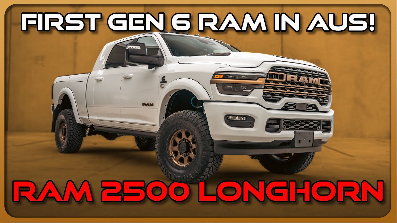 Мы модифицировали первый RAM 2500 2026 года в Австралии