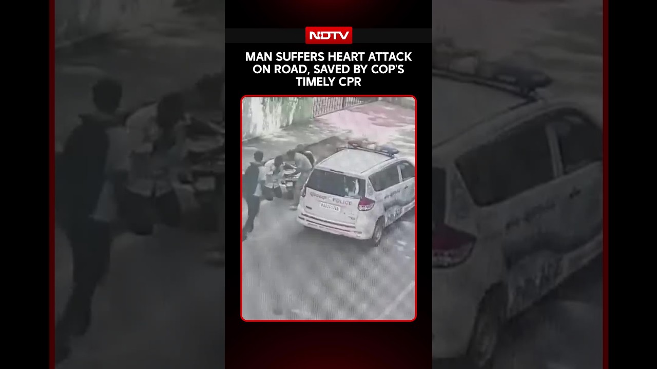 Bengaluru Cops Save 34-Year-Old's Life After Heart Attack On Busy Road