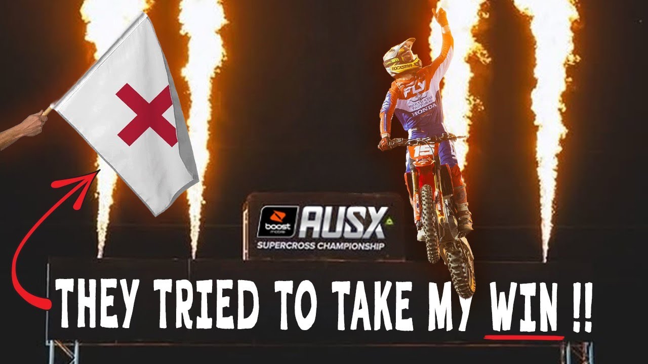 Dean Wilson: DRAMA at round 3 of AUS SUPERCROSS!