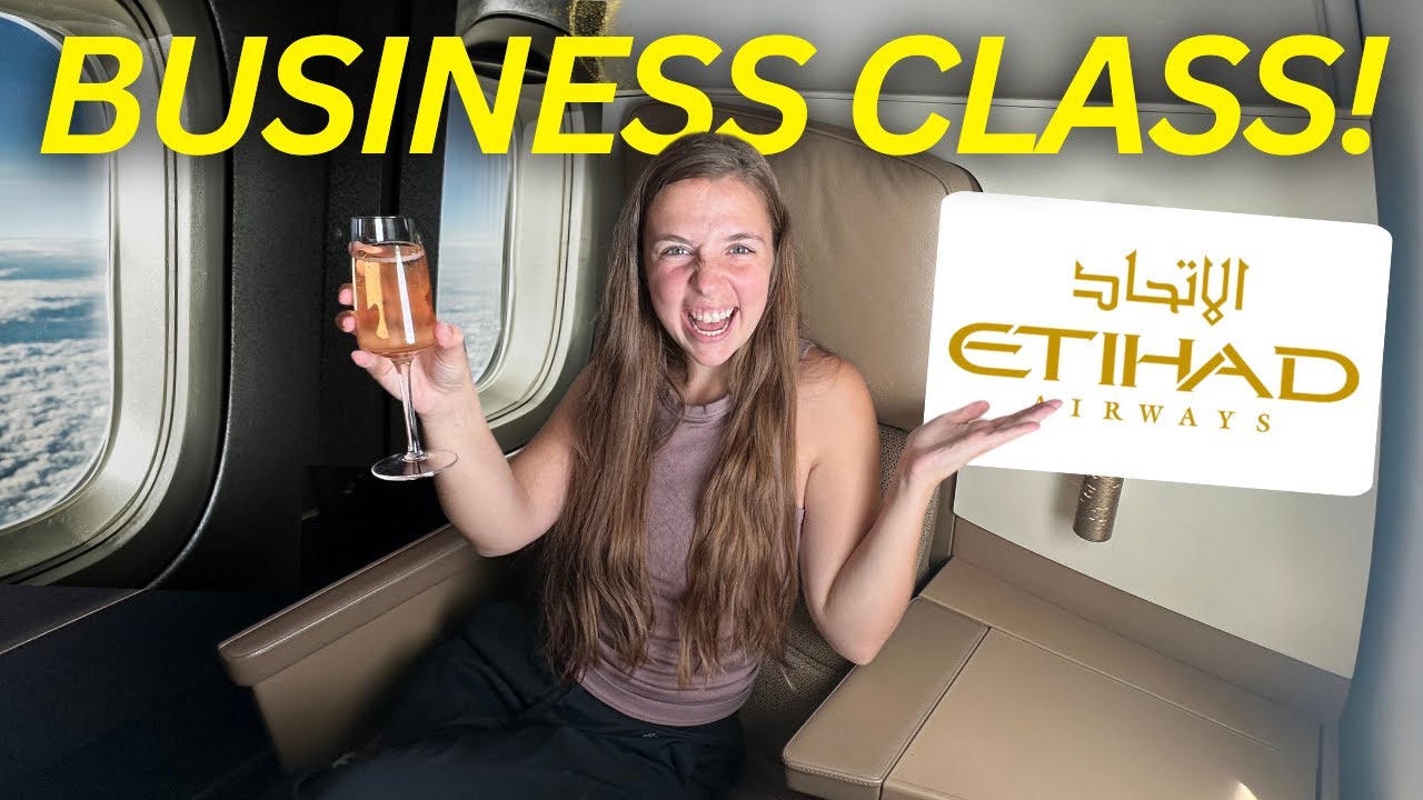 SURPRISED With Etihad's INSANE BUSINESS CLASS! ✈️