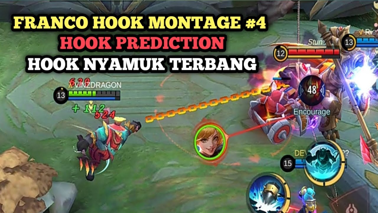 FRANCO HOOK MONTAGE EPS. 04 | NARIK NYAMUK TERBANG , BIKIN FANNY AFK DIMODE RANGKED.