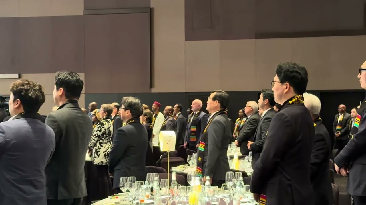 가나독립기념일 행사 대통령참석 애국가/거성노희섭-데릭/신라호텔/2026.03.13