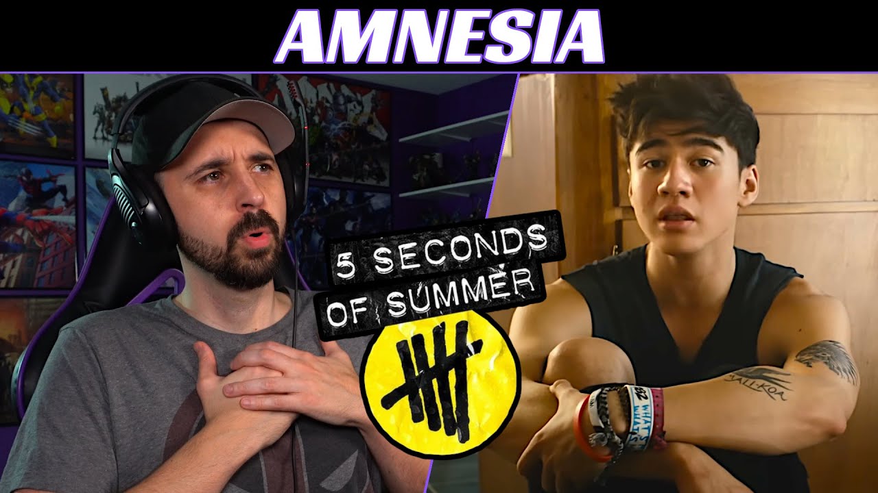 I MISS MY YOUTH! 5 Seconds of Summer REACTION - Amnesia