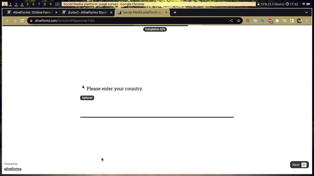 How to create survey using ChatGPT
