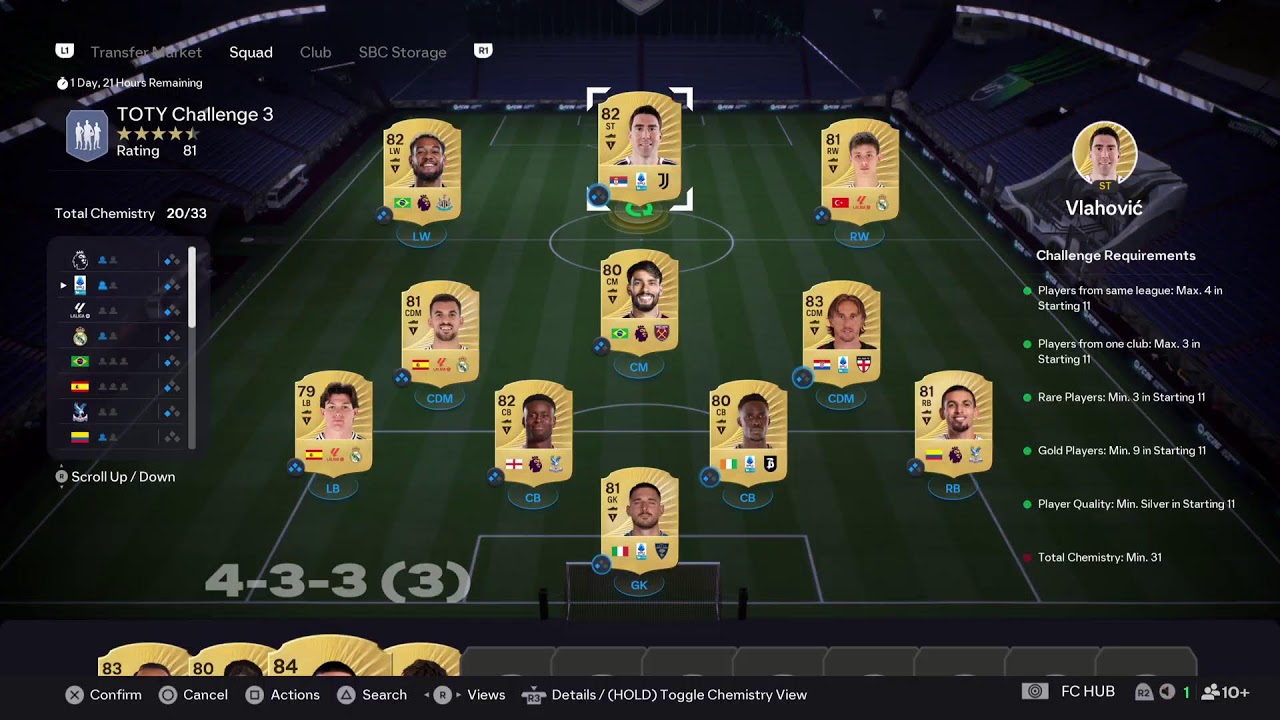 FC26 Voller De Rossi and Evos