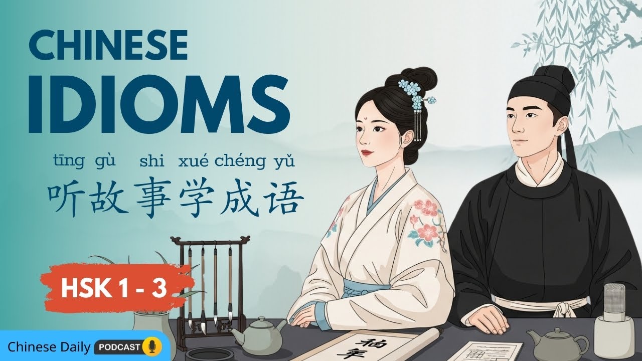 HSK 1-3| 听故事学成语：中国人的古老智慧 | Learn Chinese Idioms Through Stories