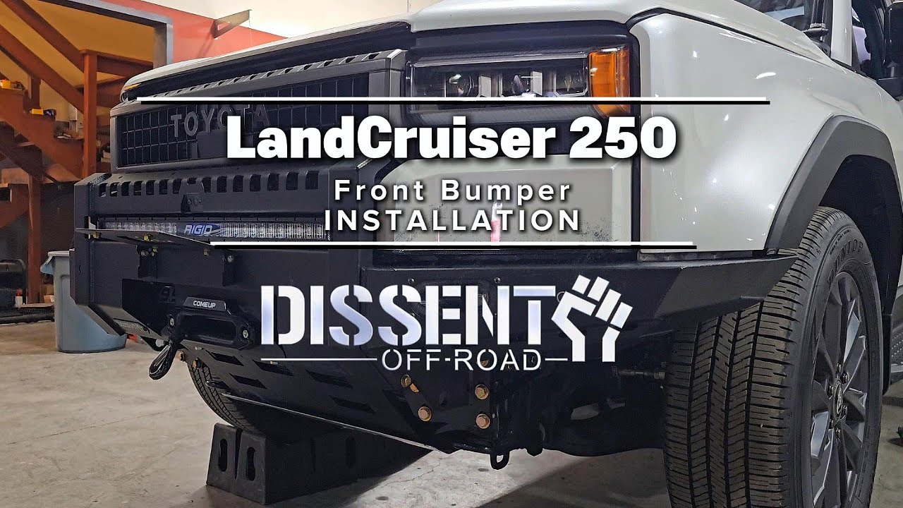 LC250 Dissent Front Bumper Installation
