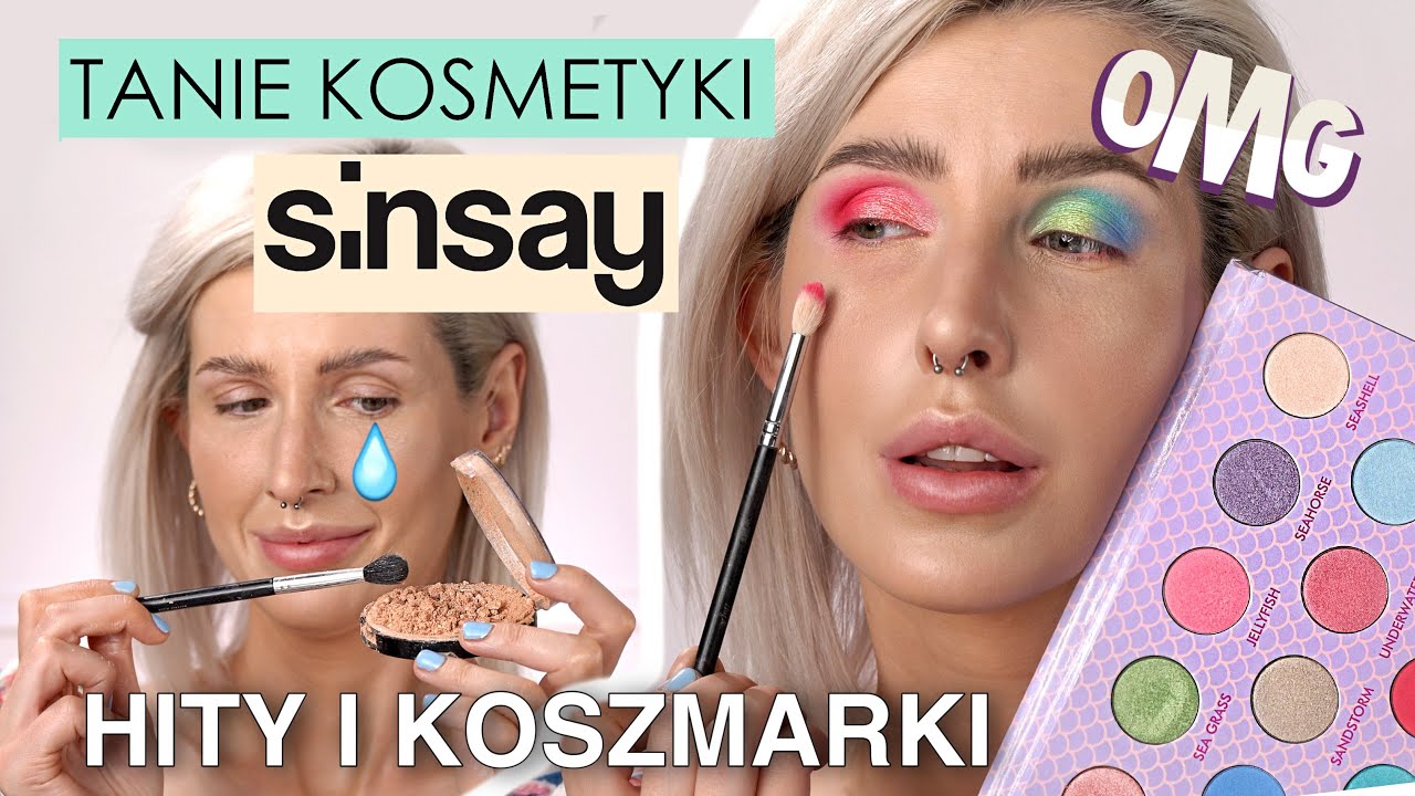 Testuję TANIE kosmetyki SINSAY!😮- W co WARTO ZAINWESTOWAĆ, a co jest KOSZMAREM?😏