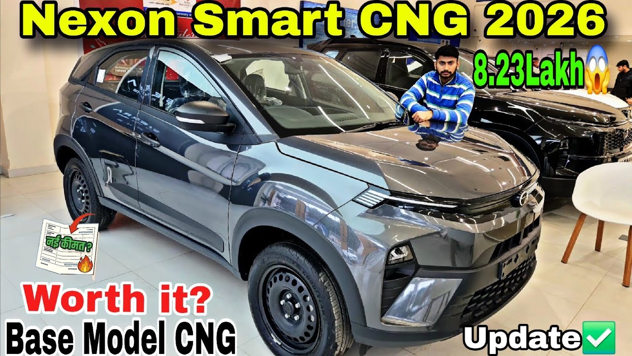 Tata Nexon Smart CNG 2026 😱 Itni Sasti? On Road Price + EMI Shocked Kar Degi!