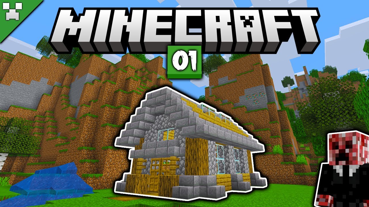 Minecraft Survival Episode 1 | Humble Beginnings! (Python's World)