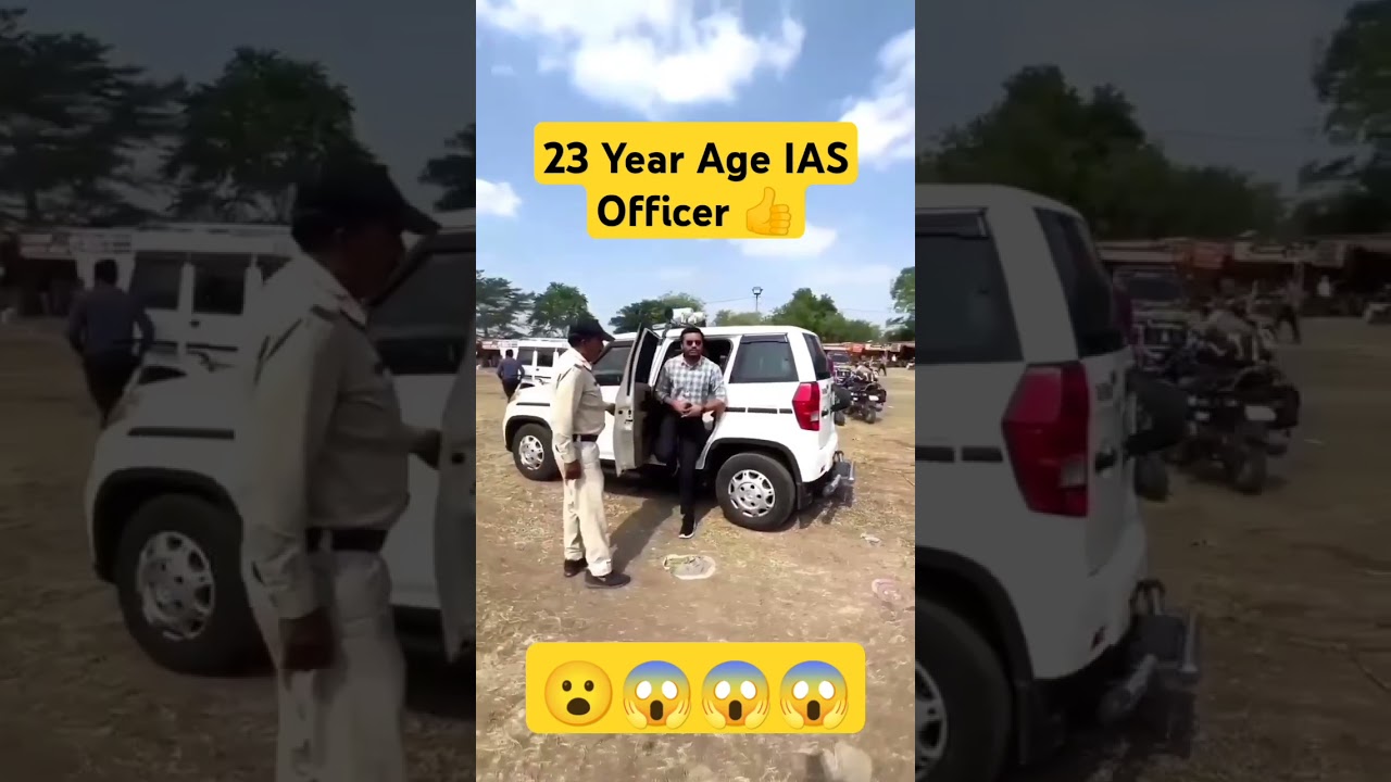 23 Year Age IAS Officer 👍#upsc #iasofficer #ias #motivation #ibsnaa #upscexam #iasentrystatus