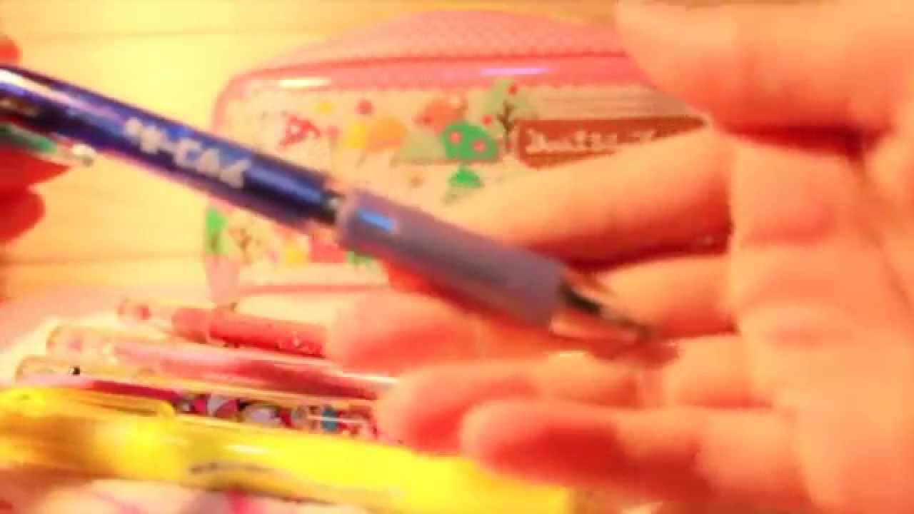 ＊音フェチ＊[筆箱紹介](小声)