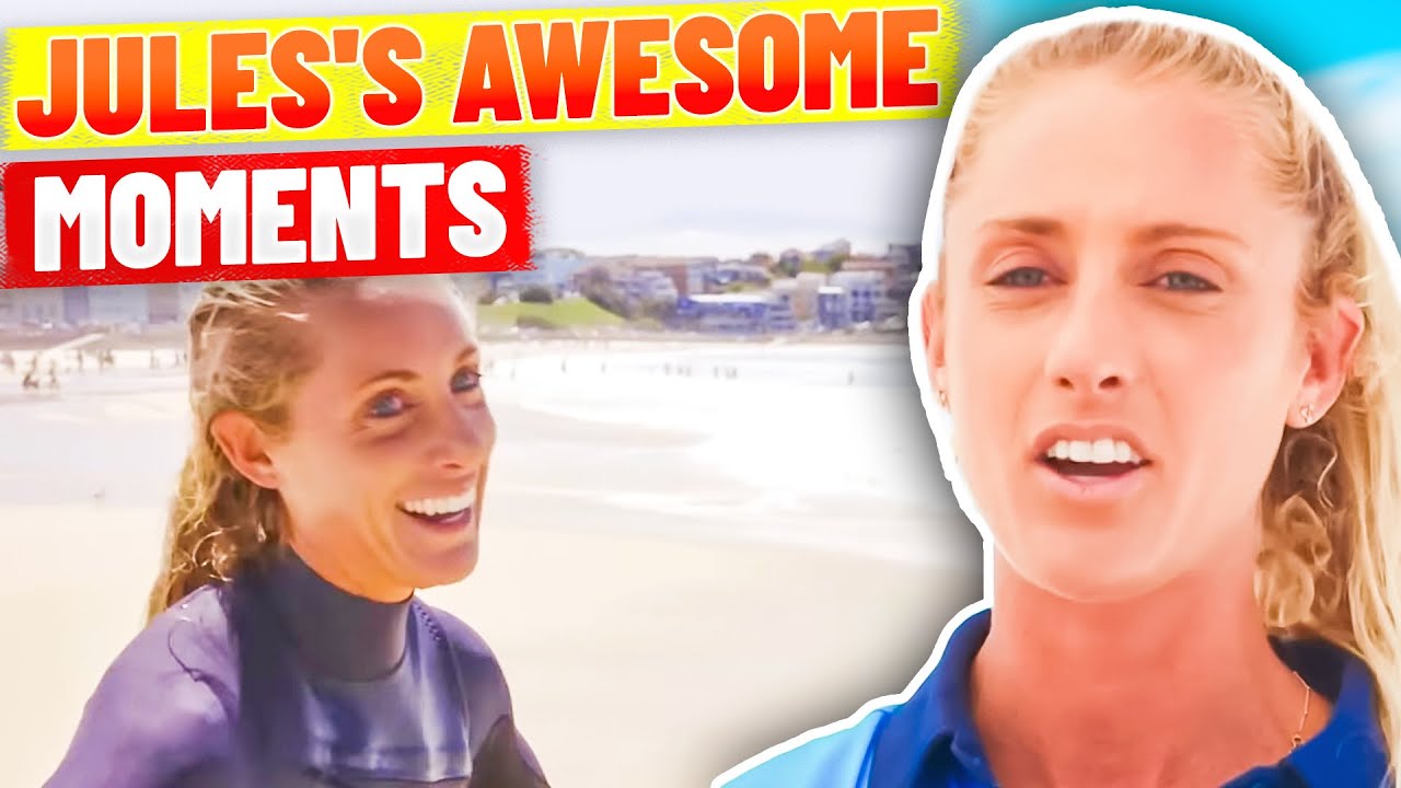 Lifeguard Jules's Memorable Moments on Bondi Rescue