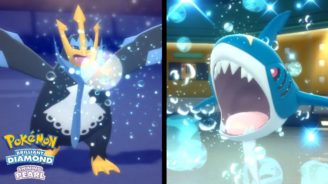 SHARPEDO AND EMPOLEON RAMPAGE! Pokemon Brilliant Diamond & Shining Pearl Wi-Fi Battle!