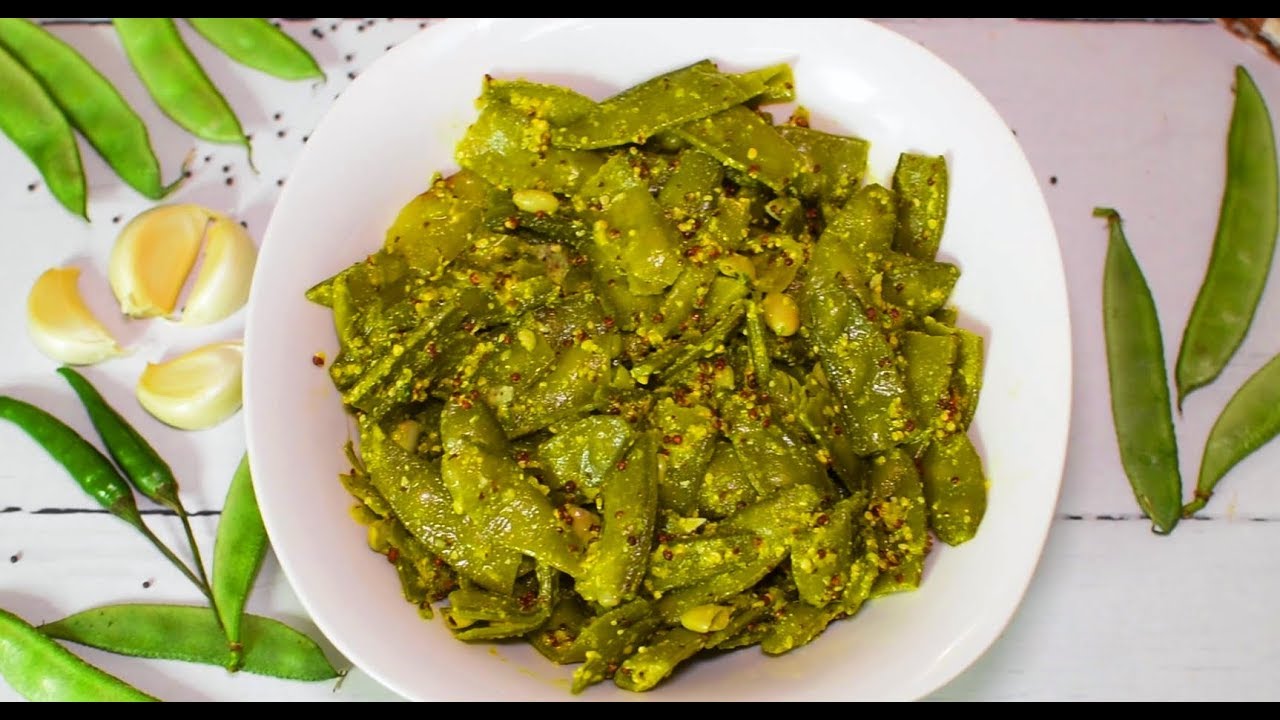 Broad Beans Pickle | Sem ka achaar | सेम का आचार | Instant Pickle Recipe |