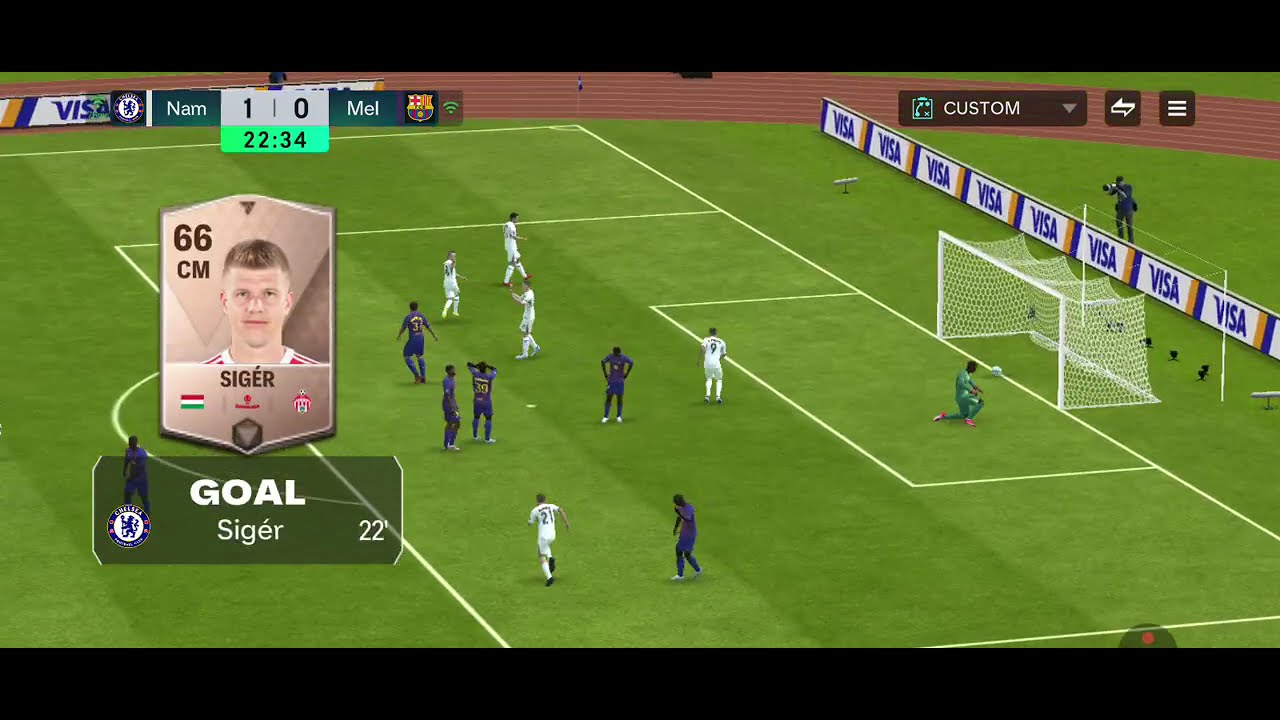 Playing fc mobile  first time 