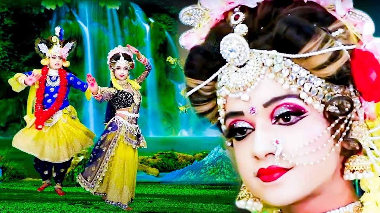 राधा कृष्ण Dj Remix डांस - राधा घूम रही बरसाने में I Radha Ghum Rahi Barsane Me I Dance Song I Kanha