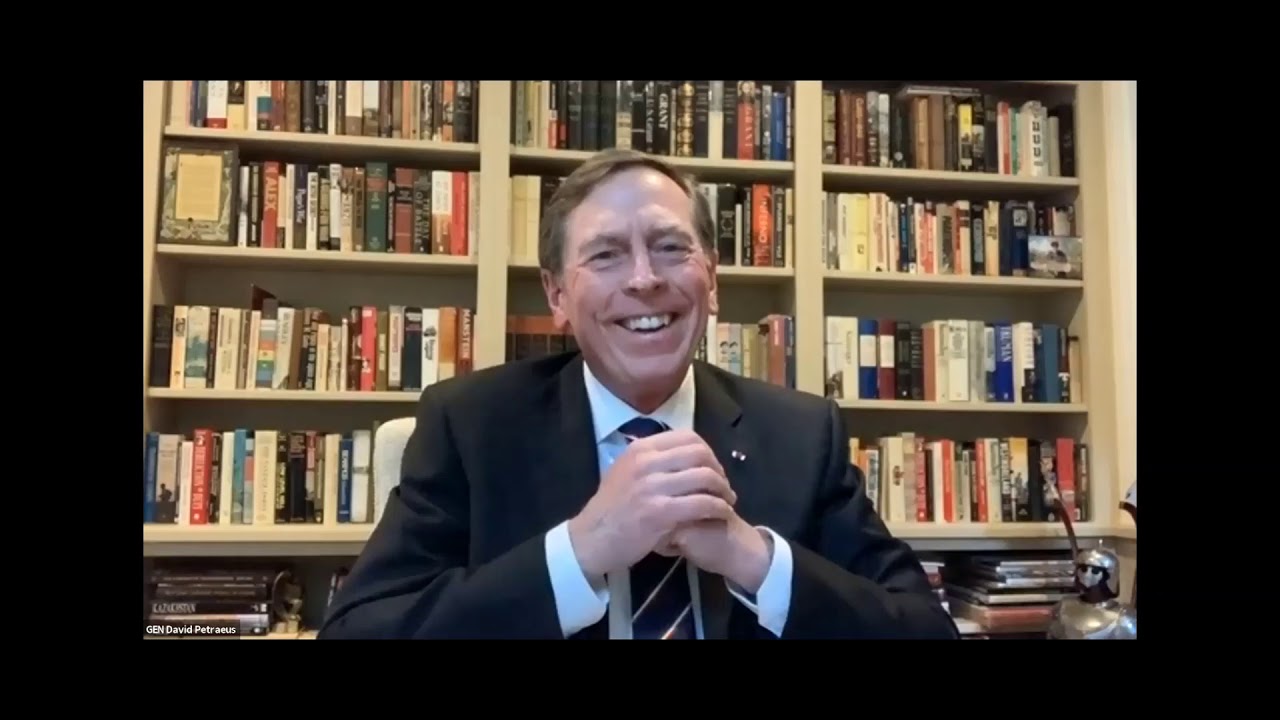 Thoughts on the Past and Future of Afghanistan with General David Petraeus, USA Retired