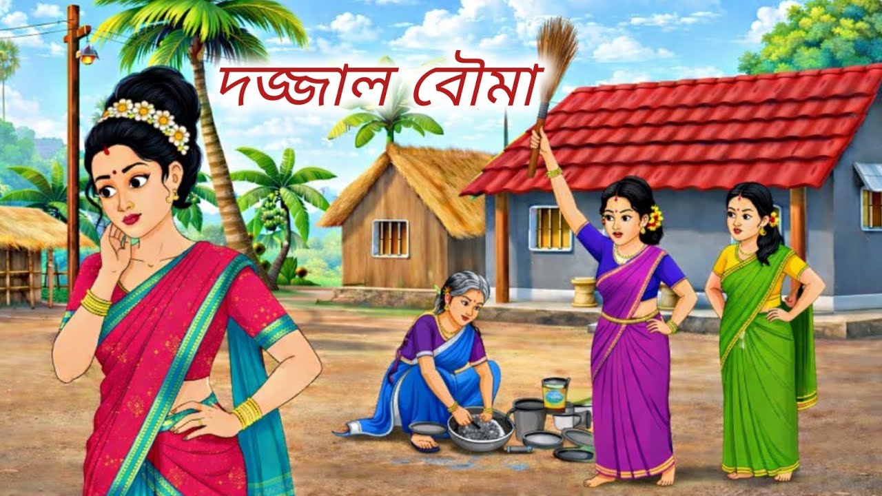 দজ্জাল বৌমা ll Bengali Moral Stories ll Thakumar Jhuli ll Bengali fairytales ll bangla cartoon new 